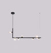 modern-linear-chandelier-with-clear-glass-globe-shades-for-geometric-dining-room-lighting