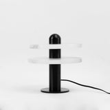 Modern Alabaster Comet LED Table Lamp for Luxury Bedroom and Office Lighting
