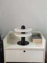 Modern Alabaster Comet LED Table Lamp for Luxury Bedroom and Office Lighting