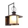 classic-brown-iron-outdoor-wall-lantern-sconce-with-white-glass-shade-for-entryway