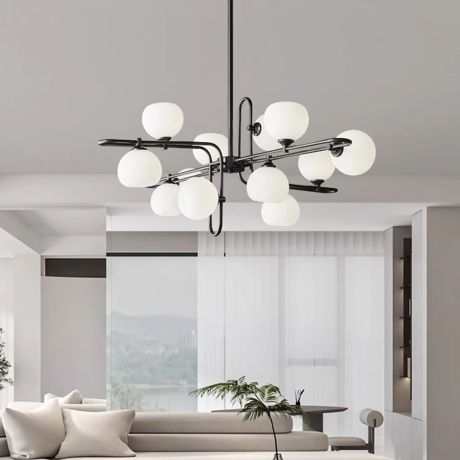 contemporary-brass-and-glass-sputnik-chandelier-modern-multi-head-ceiling-light-fixture