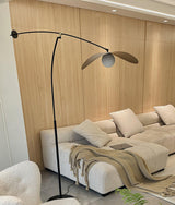 Alonso Modern Metal Torchiere Floor Lamp Minimalist Standing Reading Light