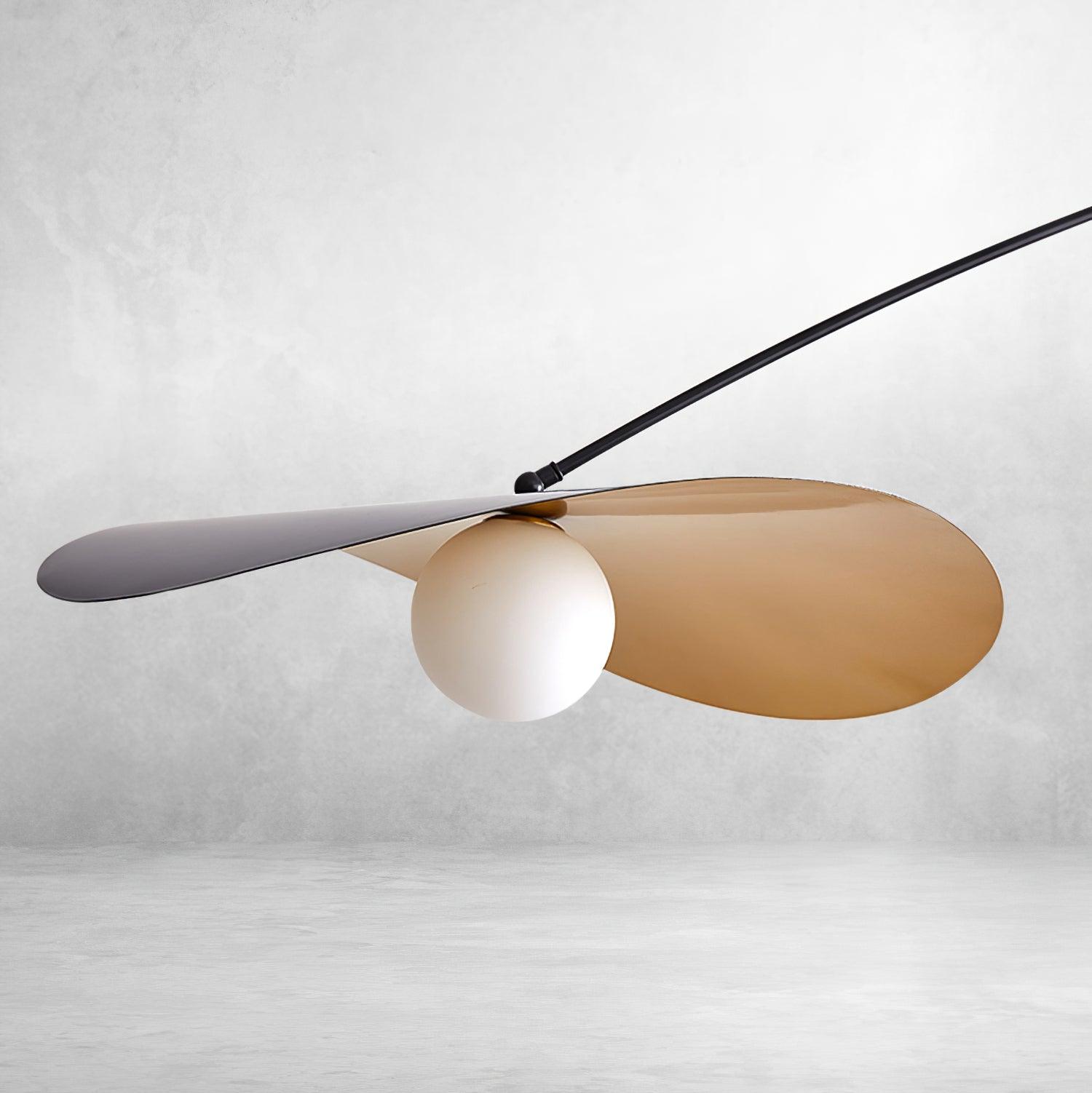 Alonso Modern Metal Torchiere Floor Lamp Minimalist Standing Reading Light