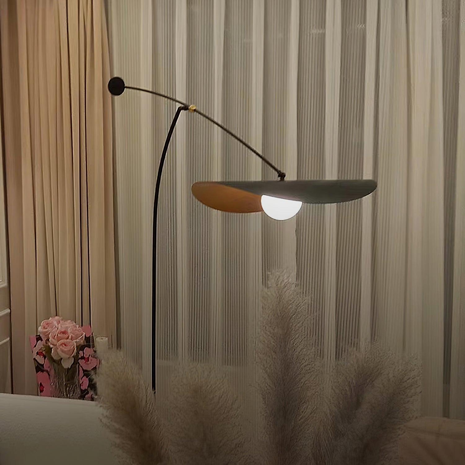 Alonso Modern Metal Torchiere Floor Lamp Minimalist Standing Reading Light