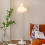 Modern Aluvia Crown Torchiere Floor Lamp for Elegant Indoor Home Lighting