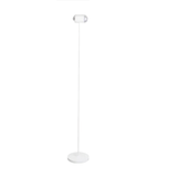 Modern Ripple and Sunset Red Ambient Floor Lamp Contemporary LED Standing Accent Light