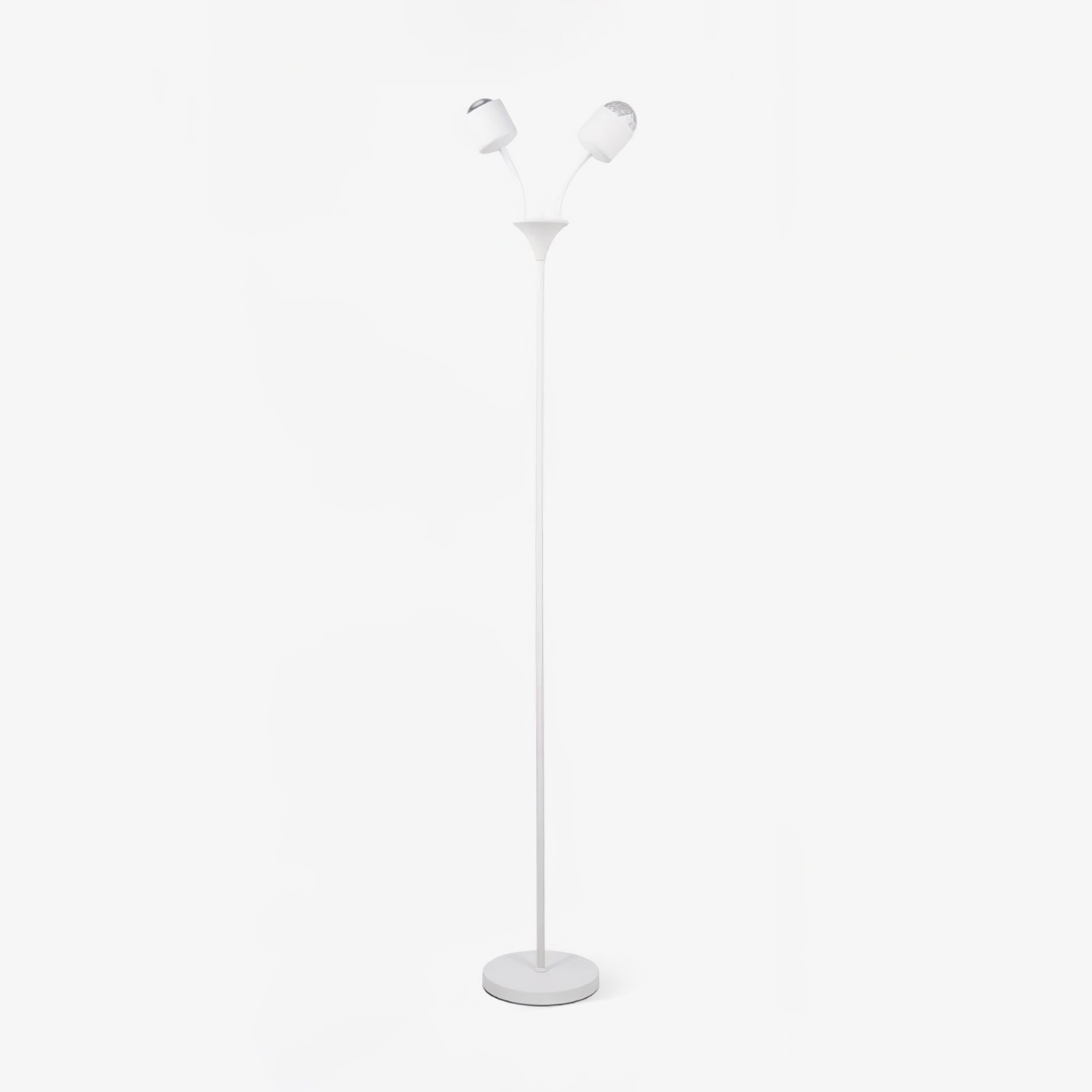 Modern Ripple and Sunset Red Ambient Floor Lamp Contemporary LED Standing Accent Light