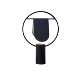 Modern Anae Metal Table Lamp with Matte Finish for Contemporary Bedrooms and Offices