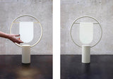 Modern Anae Metal Table Lamp with Matte Finish for Contemporary Bedrooms and Offices