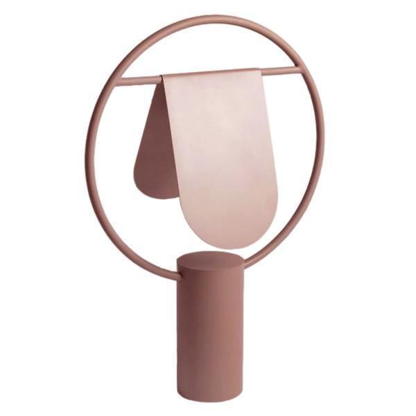 Modern Anae Metal Table Lamp with Matte Finish for Contemporary Bedrooms and Offices