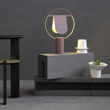 Modern Anae Metal Table Lamp with Matte Finish for Contemporary Bedrooms and Offices