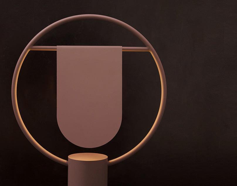 Modern Anae Metal Table Lamp with Matte Finish for Contemporary Bedrooms and Offices