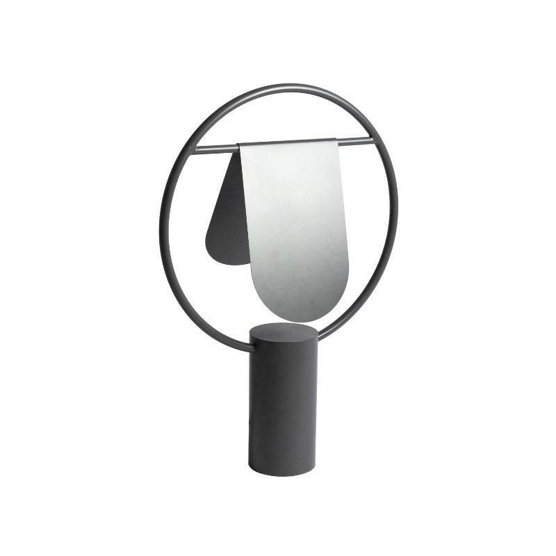 Modern Anae Metal Table Lamp with Matte Finish for Contemporary Bedrooms and Offices
