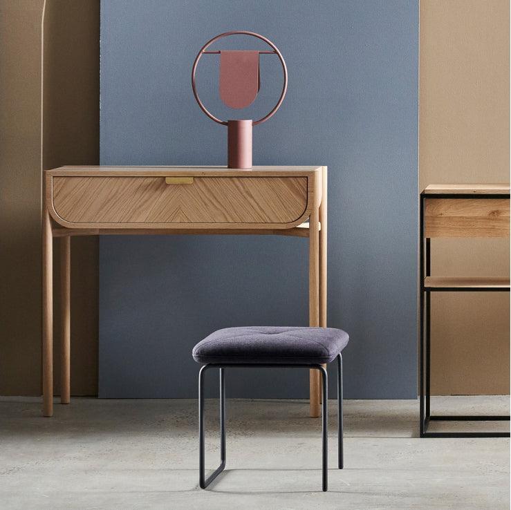 Modern Anae Metal Table Lamp with Matte Finish for Contemporary Bedrooms and Offices