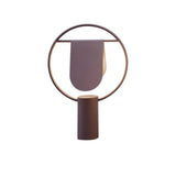 Modern Anae Metal Table Lamp with Matte Finish for Contemporary Bedrooms and Offices