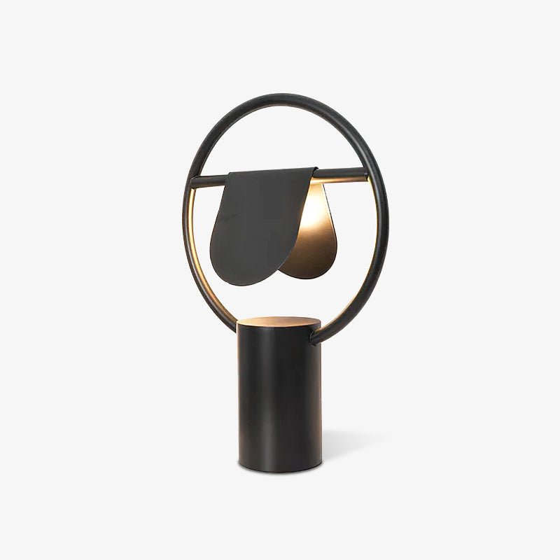 Modern Anae Metal Table Lamp with Matte Finish for Contemporary Bedrooms and Offices