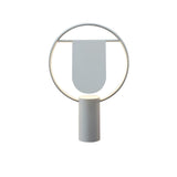 Modern Anae Metal Table Lamp with Matte Finish for Contemporary Bedrooms and Offices