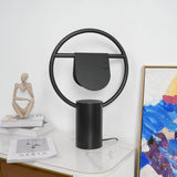 Modern Anae Metal Table Lamp with Matte Finish for Contemporary Bedrooms and Offices