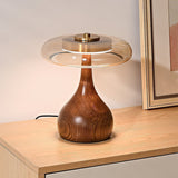 vintage-style-brass-and-walnut-wood-table-lamp-with-cognac-glass-shade
