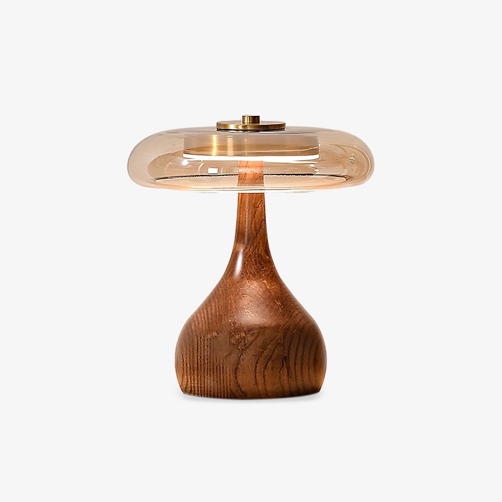 vintage-style-brass-and-walnut-wood-table-lamp-with-cognac-glass-shade