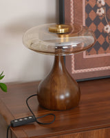 vintage-style-brass-and-walnut-wood-table-lamp-with-cognac-glass-shade