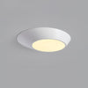 Modern Angled LED Flush Mount Ceiling Light with Geometric Inclined Design