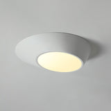 Modern Angled LED Flush Mount Ceiling Light with Geometric Inclined Design