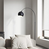 Modern Angler Chrome Floor Lamp with Adjustable Telescopic Arm and Metal Uplight for Living Room
