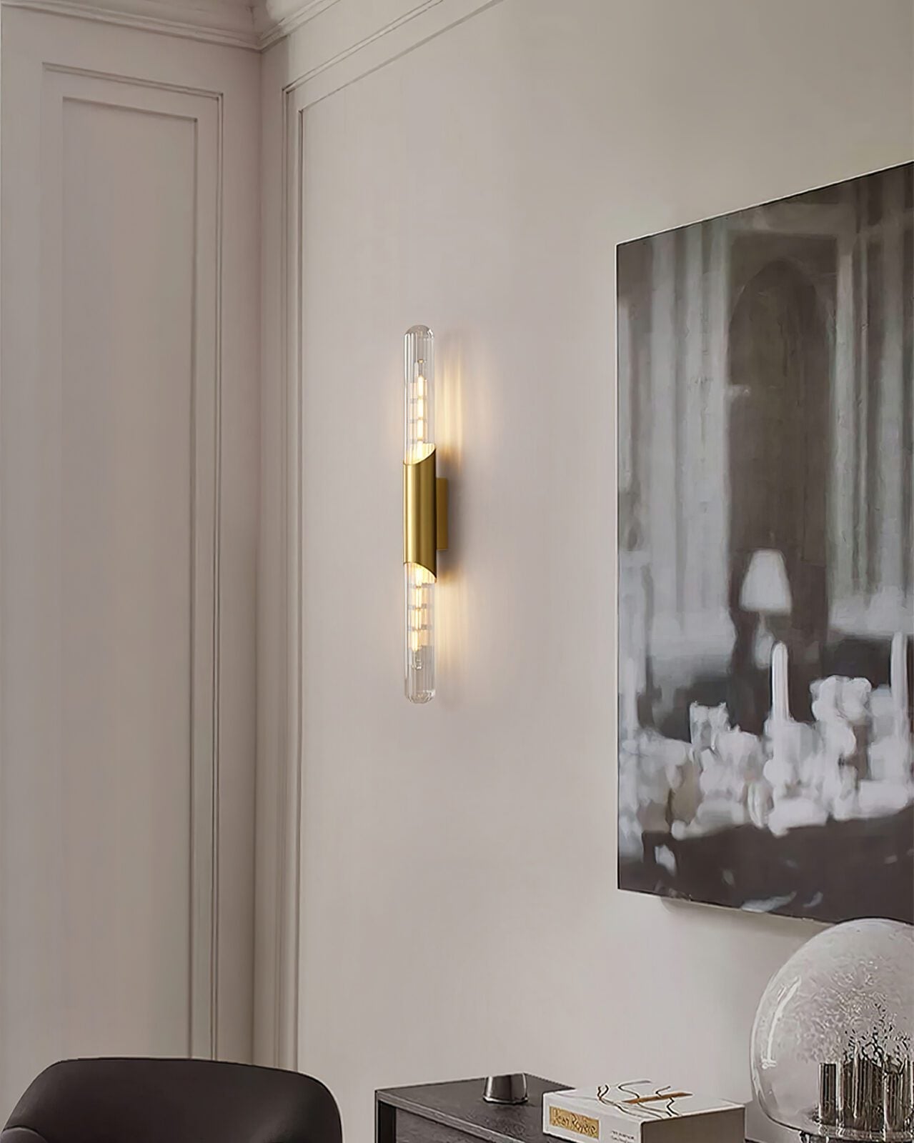 contemporary-brass-and-glass-cylinder-bathroom-vanity-wall-sconce-light