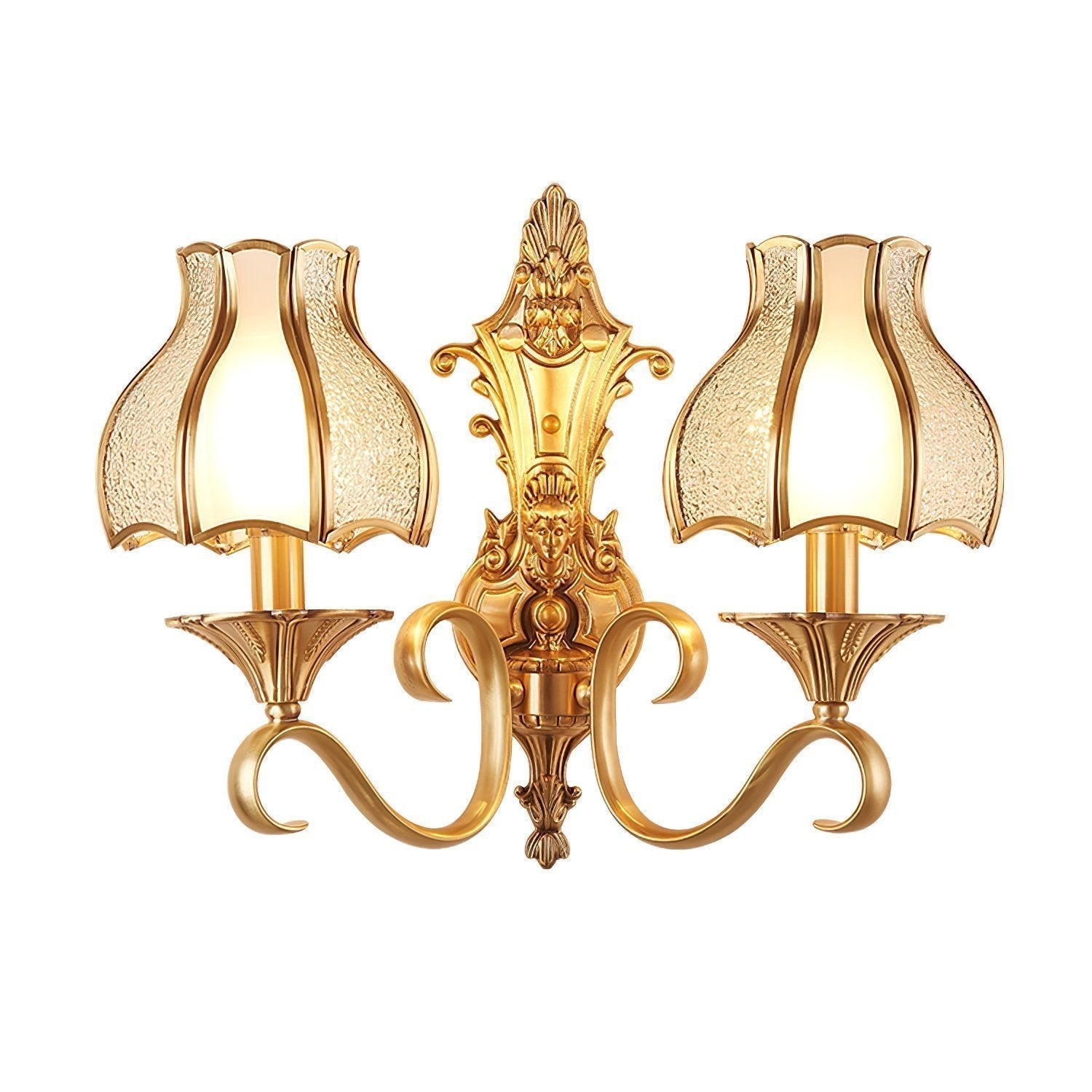elegant-brass-and-white-glass-wall-sconce-light-fixture-for-modern-interior-spaces