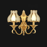 elegant-brass-and-white-glass-wall-sconce-light-fixture-for-modern-interior-spaces