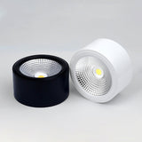 Minimalist Aluminum LED Ceiling Spotlight Surface Mounted Downlight for Residential and Retail Use