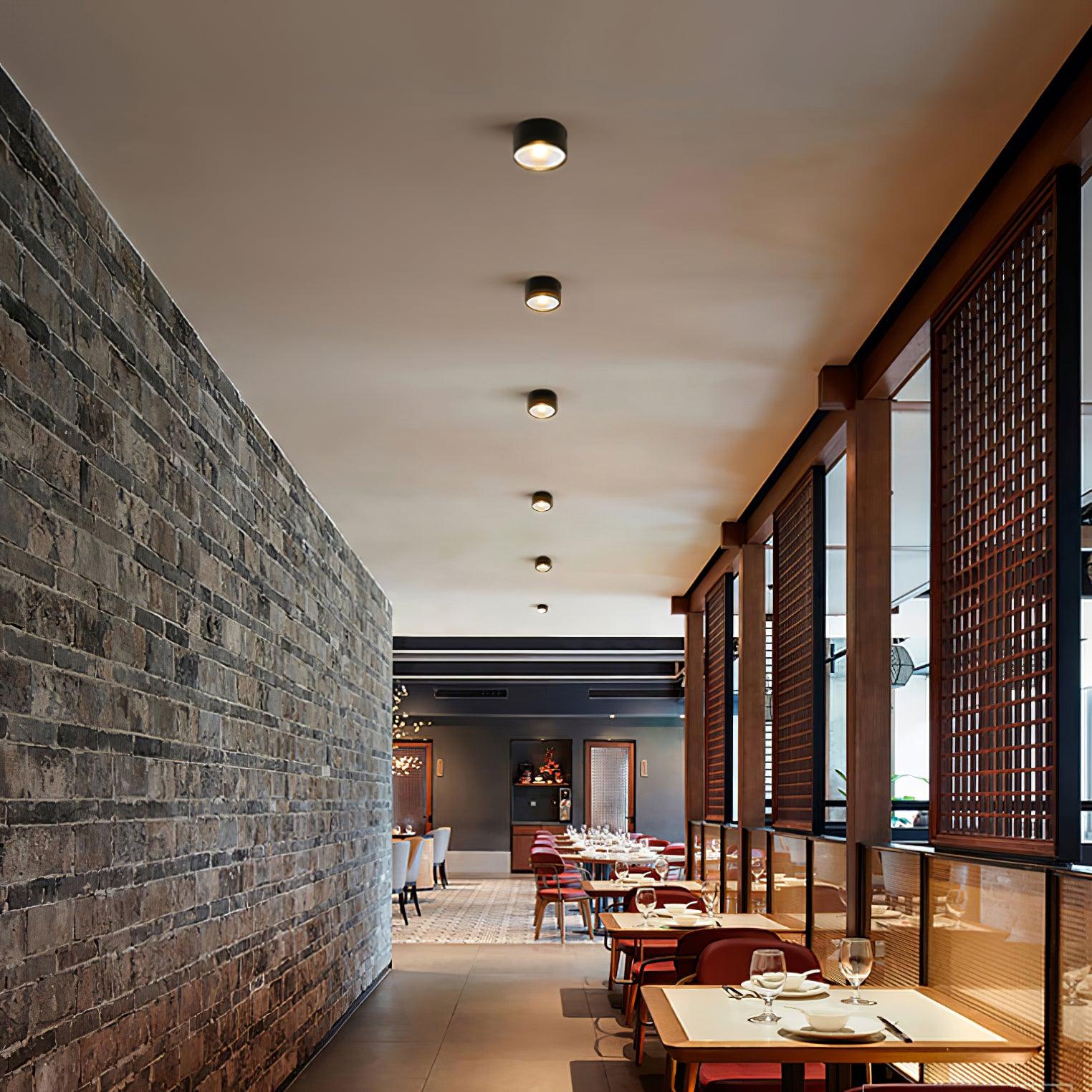 Minimalist Aluminum LED Ceiling Spotlight Surface Mounted Downlight for Residential and Retail Use