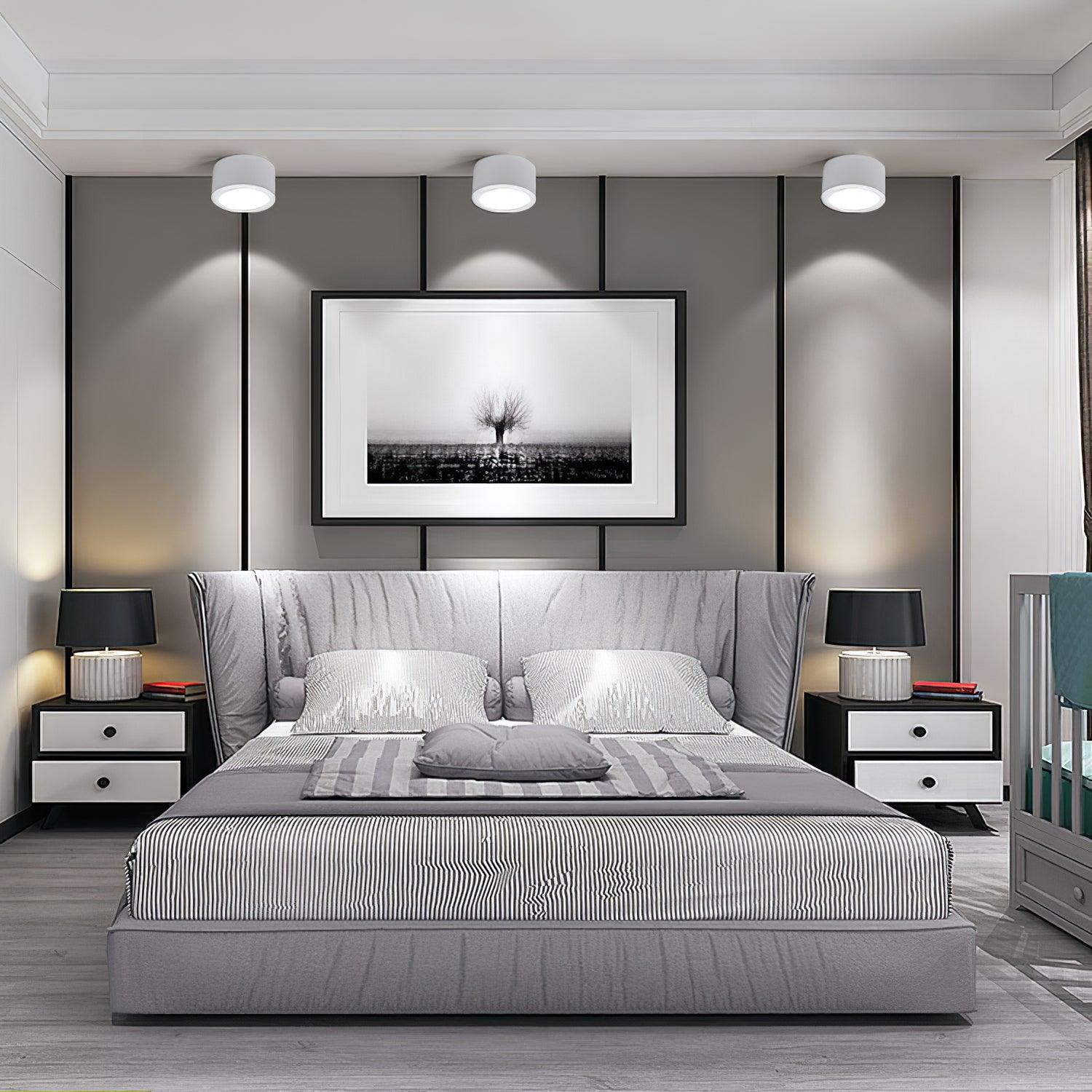 Minimalist Aluminum LED Ceiling Spotlight Surface Mounted Downlight for Residential and Retail Use