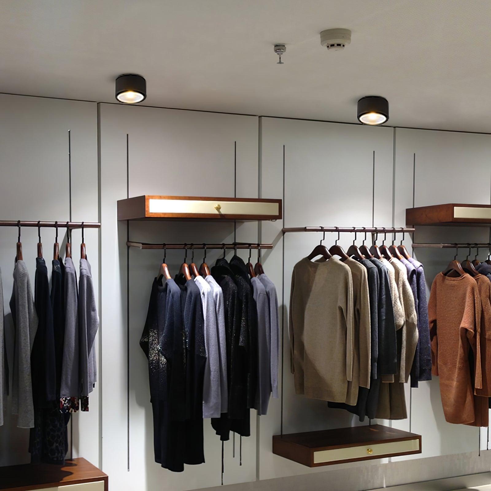 Minimalist Aluminum LED Ceiling Spotlight Surface Mounted Downlight for Residential and Retail Use