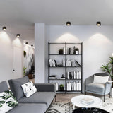 Minimalist Aluminum LED Ceiling Spotlight Surface Mounted Downlight for Residential and Retail Use