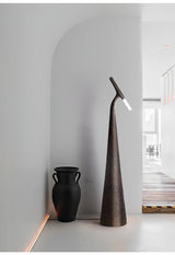 Modern Apex Texture Ambient LED Floor Lamp for Elegant Home and Office Lighting