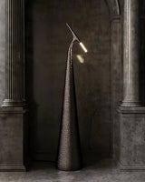 Modern Apex Texture Ambient LED Floor Lamp for Elegant Home and Office Lighting