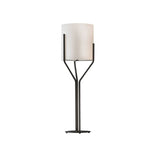 Elegant Brass Arborescence Floor Lamp Contemporary Reading Light with Cloth Shade