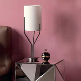 Elegant Brass Arborescence Floor Lamp Contemporary Reading Light with Cloth Shade