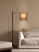 archer-contemporary-arched-wood-standing-lamp-with-adjustable-linen-drum-shade