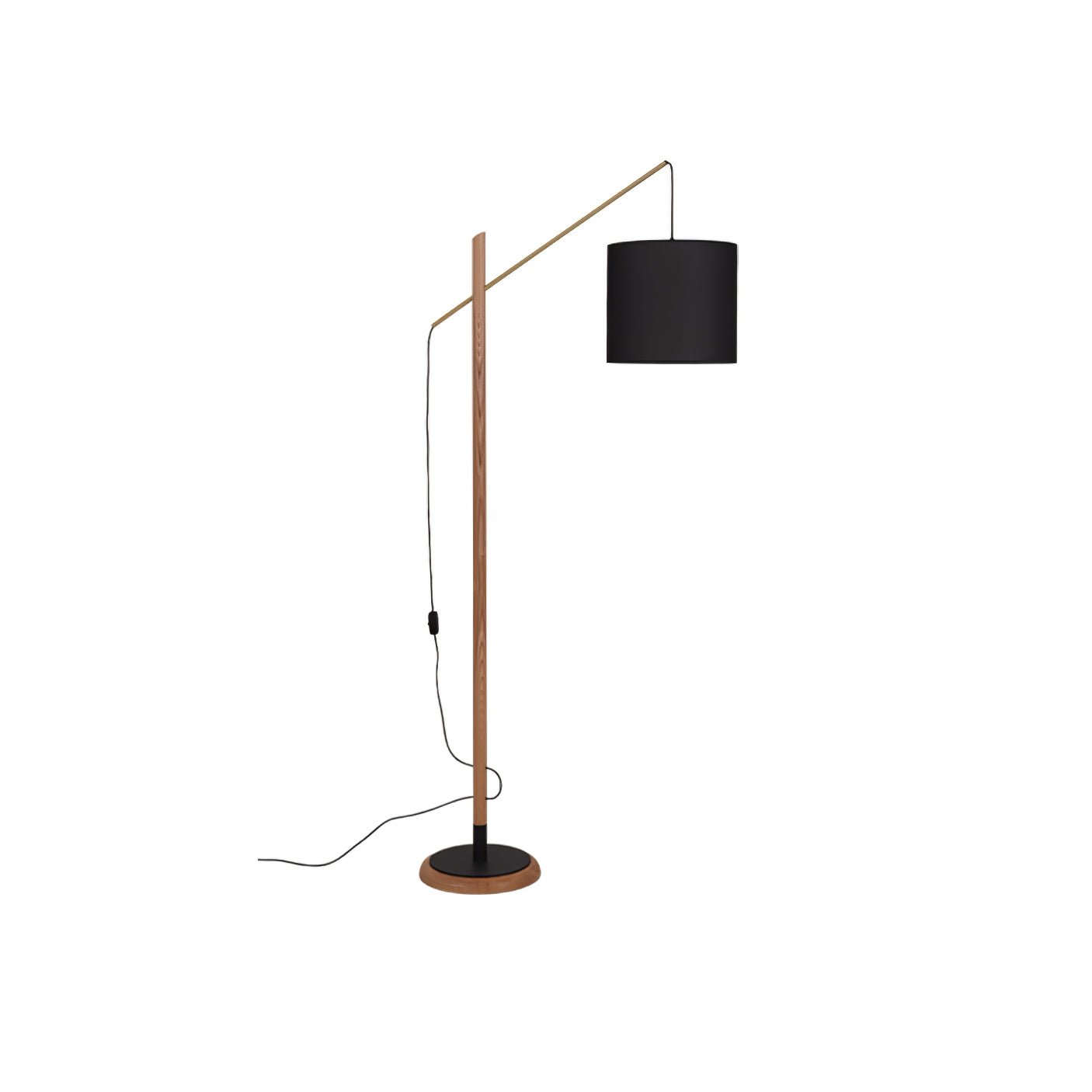 archer-contemporary-arched-wood-standing-lamp-with-adjustable-linen-drum-shade