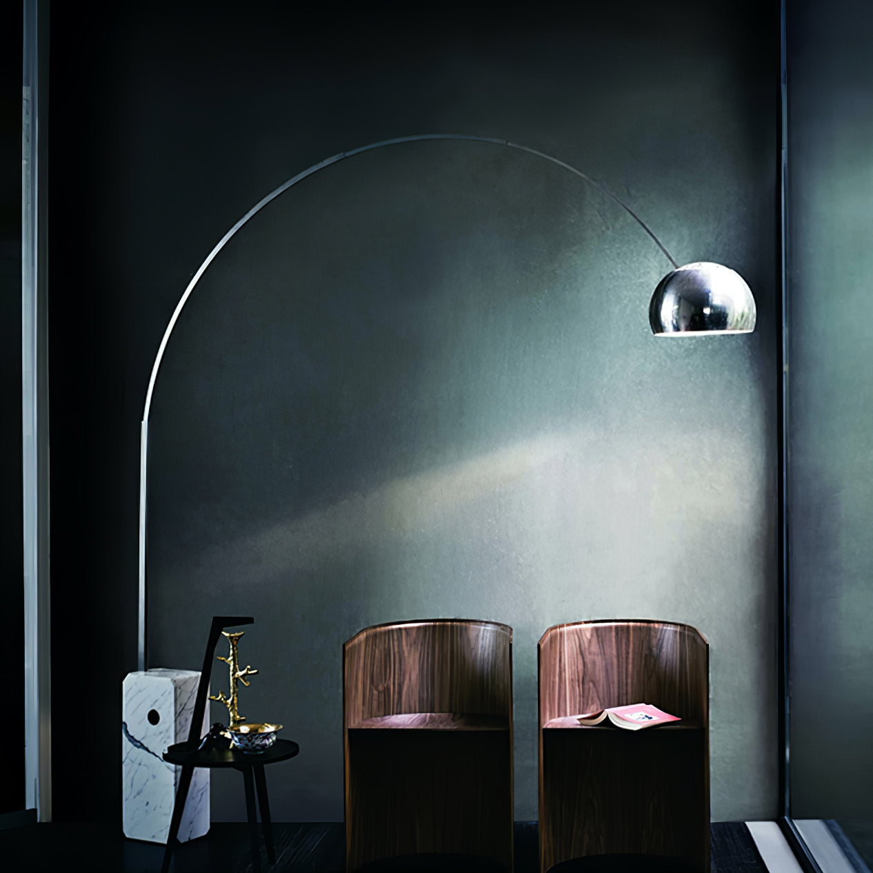 modern-arched-stainless-steel-floor-lamp-with-white-marble-base-for-living-room-and-office-polished-silver