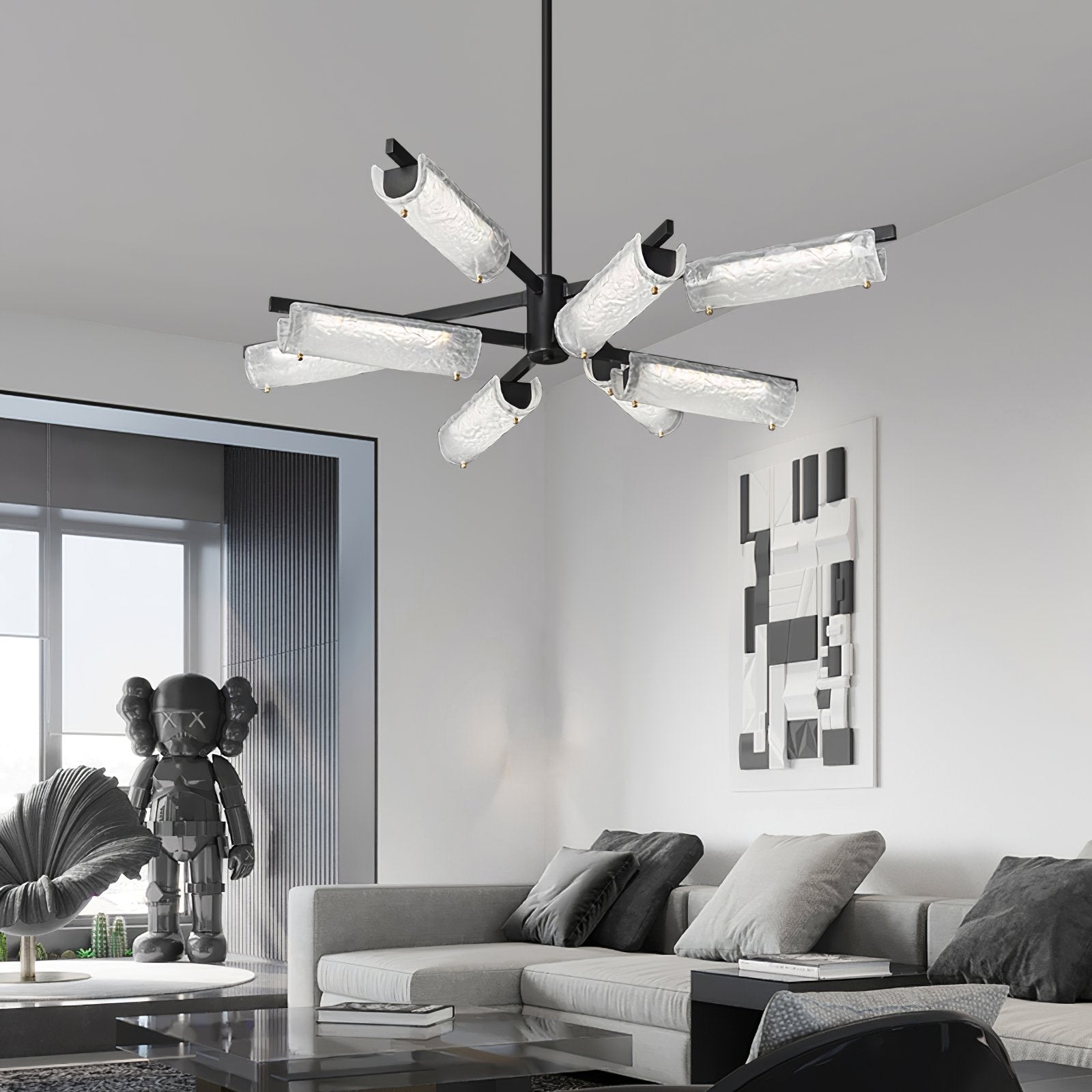 ariel-modern-brass-led-chandelier-with-tubular-glass-shades-and-three-color-changing-mode
