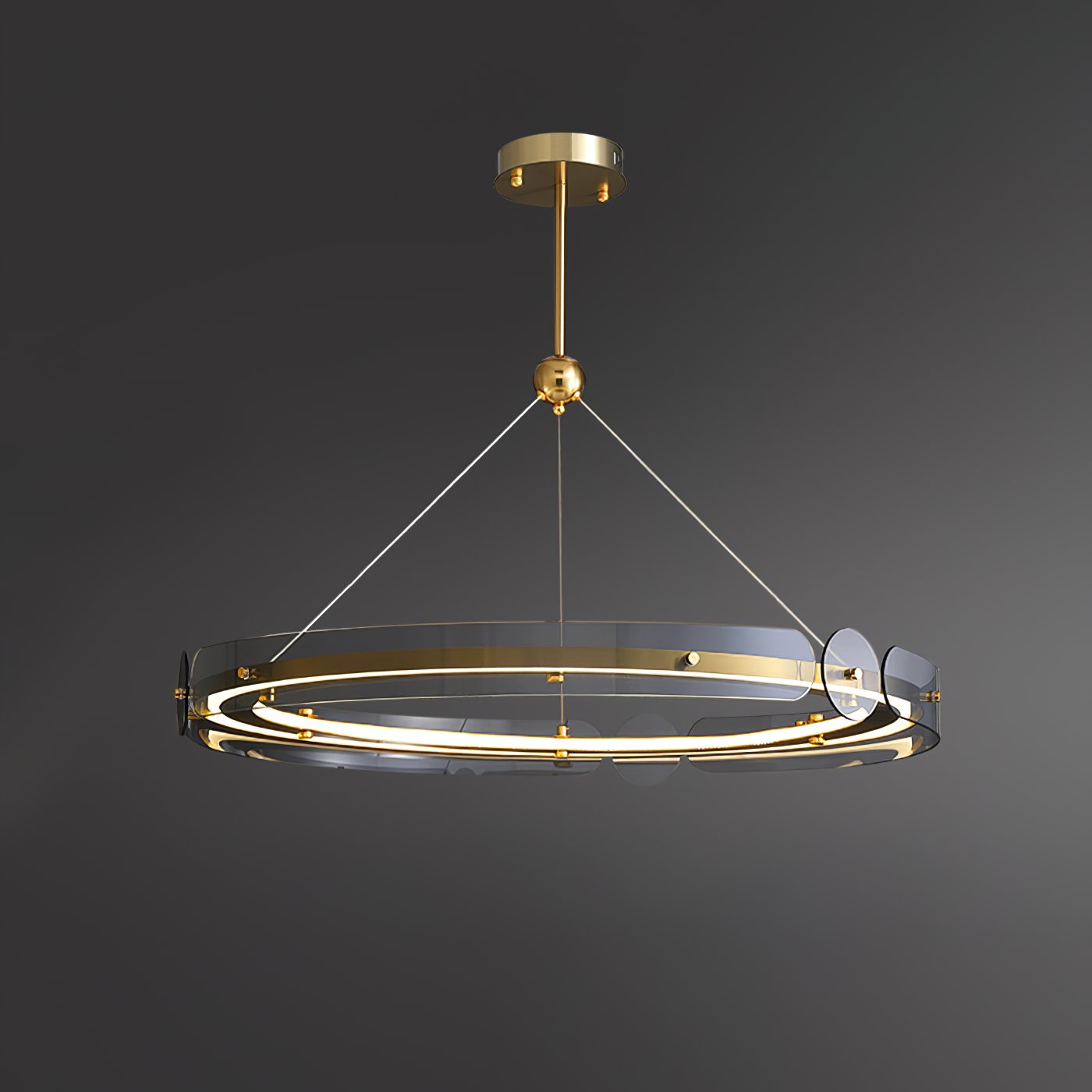 modern-gold-round-led-pendant-light-with-smoke-gray-glass-for-dining-room