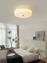 Vintage Art Deco Integrated LED Flush Mount Ceiling Light for Modern Interiors