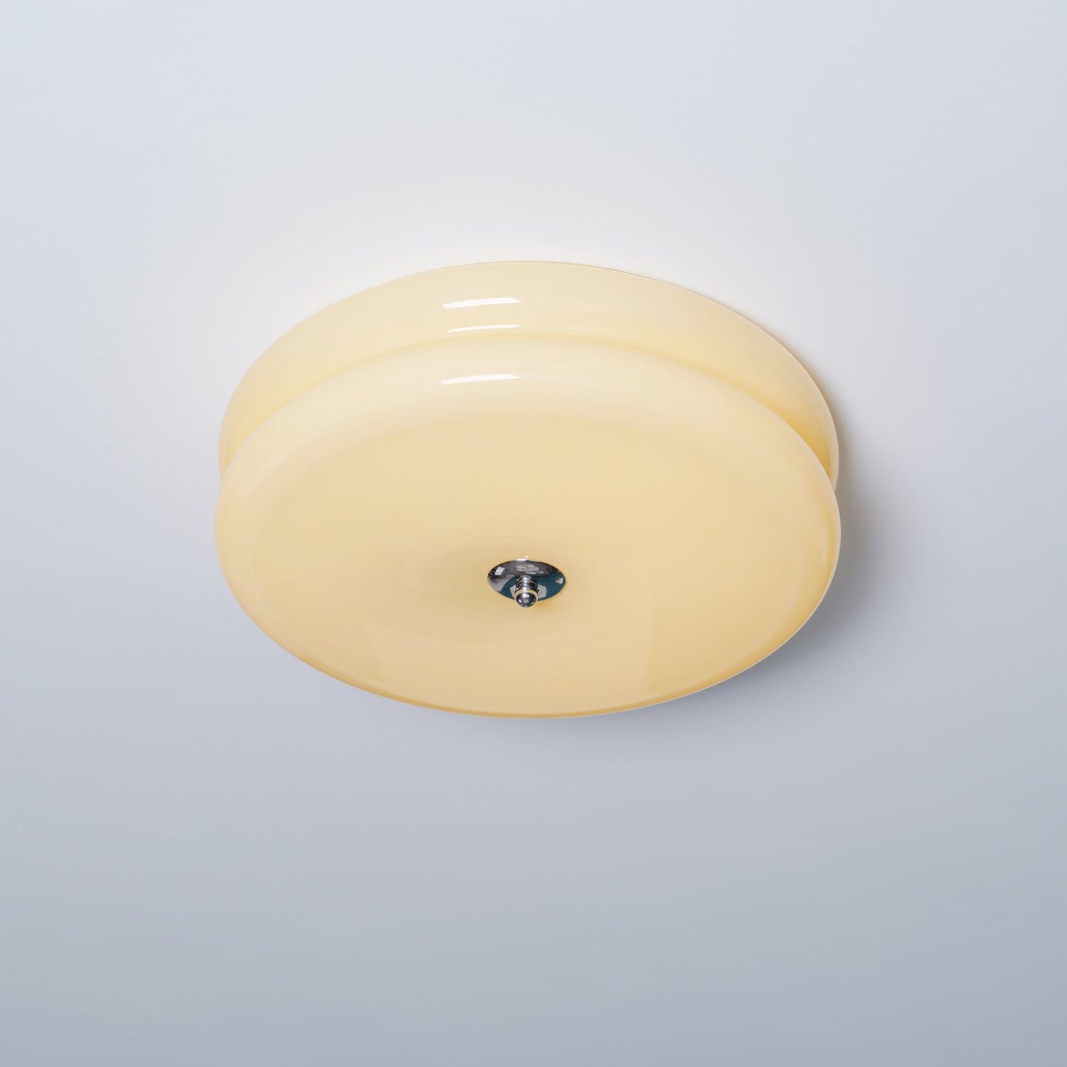 Vintage Art Deco Integrated LED Flush Mount Ceiling Light for Modern Interiors