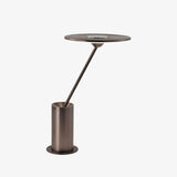 Modern Minimalist Adjustable LED Table Lamp with Stainless Steel Stem for Office and Desk