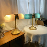 Ashby Retro Mushroom Table Lamp with Integrated LED and Metal Glass Body