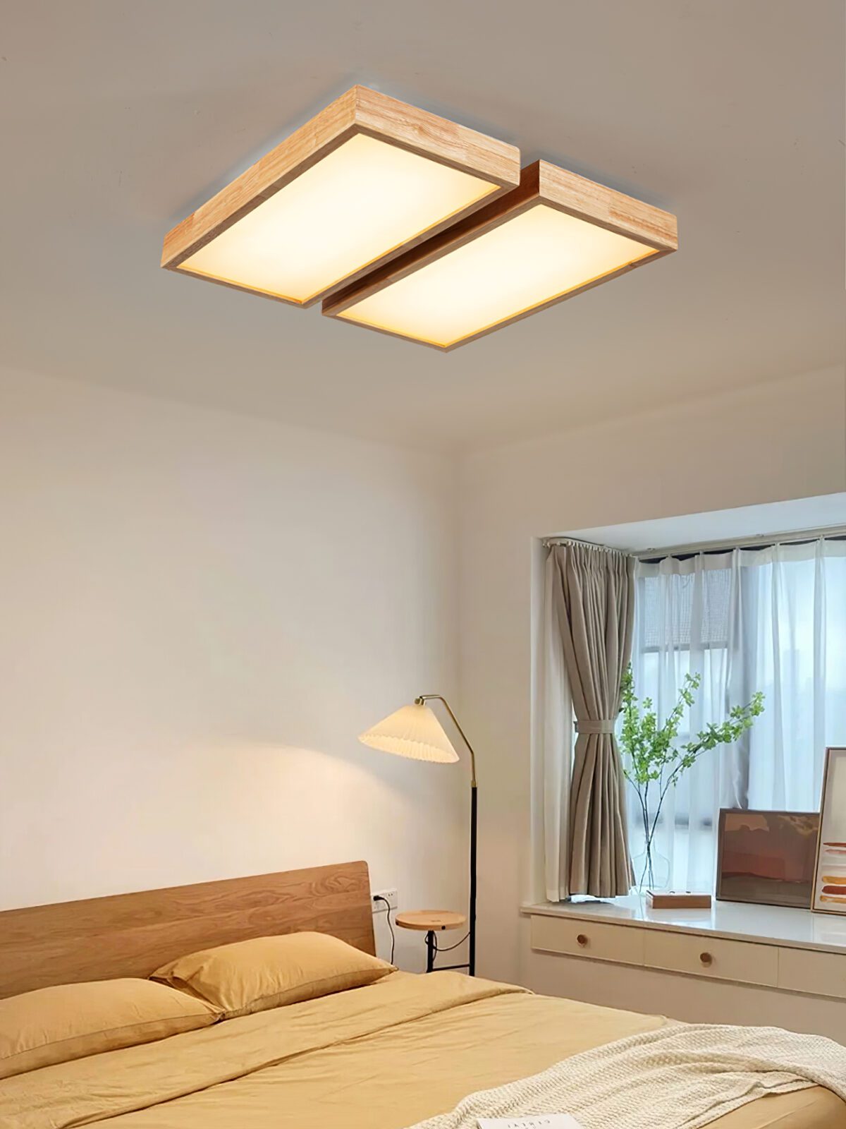 modern-wood-led-ceiling-light-fixture-with-round-acrylic-shade-for-indoor-living-spaces